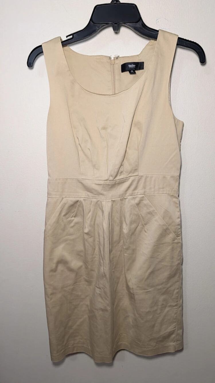 Mossimo tan sleeveless dress women's size 6